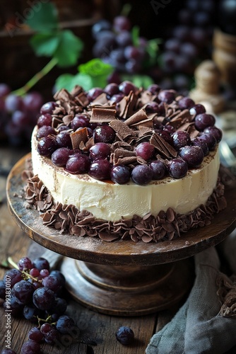 Vinograd - Grape-based dessert, often served with cheese. photo