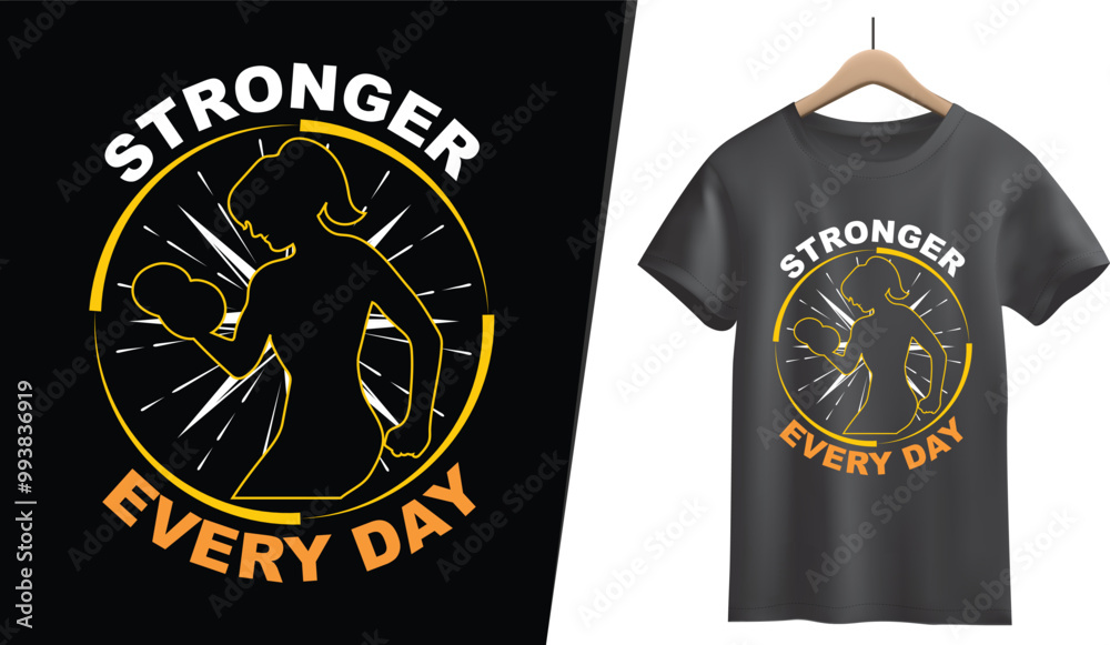 Fototapeta premium gym t shirt design 
