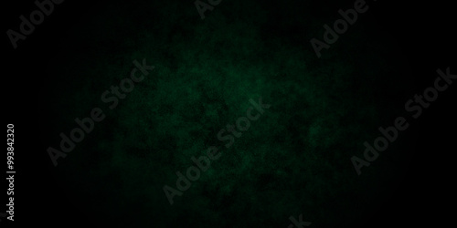 Abstract grunge background design with textured green stone concrete wall. Overlay scratch, paper texture, chalkboard texture, vintage grunge surface horror dark concept backdrop.
