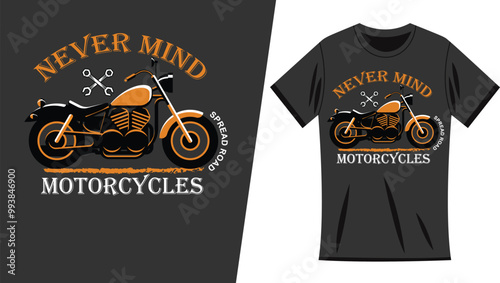 motorcycle t shirt design 