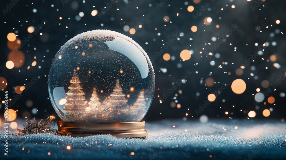 Abstract Holiday snow globe Colorful Patterns Abstract Holiday snow globe Colorful Patterns