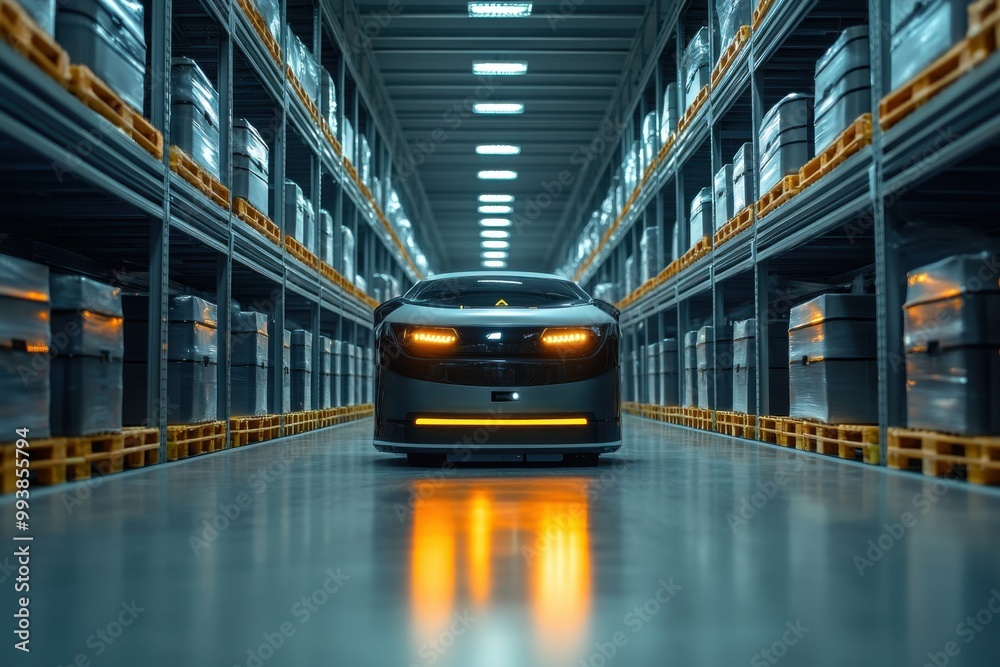 Autonomous Vehicle Navigating a Warehouse Autonomous Vehicle Navigating a Warehouse