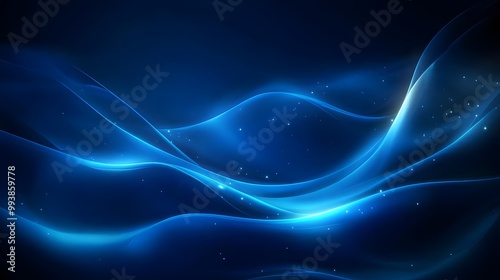 Abstract blue light and shade creative background. Vector illustration. 