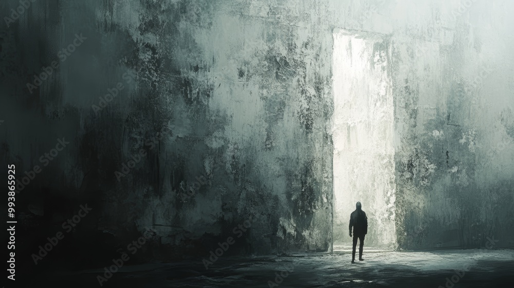 In Search of Serenity Amidst the Icy Shadows In Search of Serenity Amidst the Icy Shadows