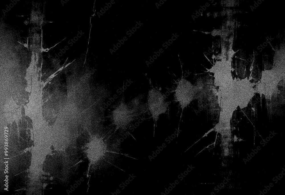 Fototapeta premium Marble texture pattern background, black wall grunge texture