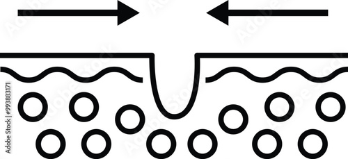 Skin healing icon. Acne heal process sign. Process of Dermatological Care and Solution symbol. flat style.
