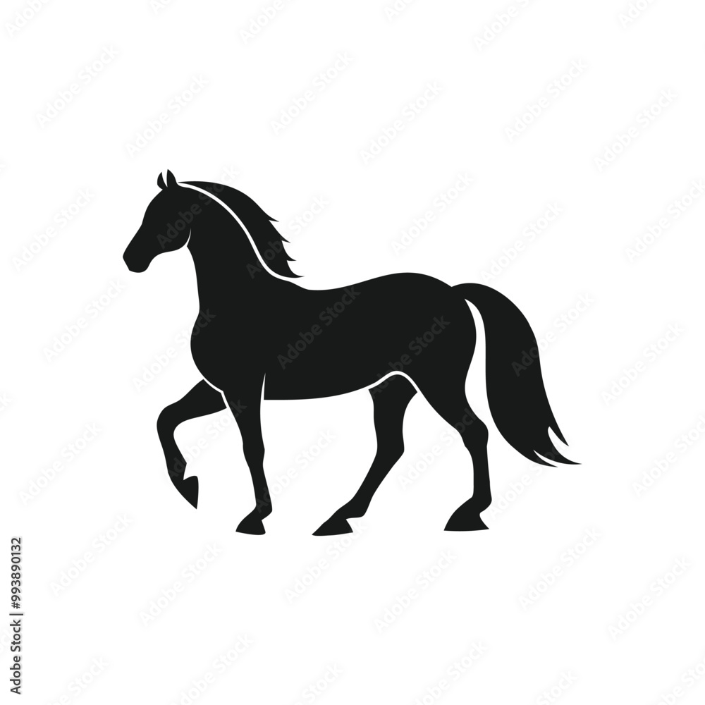 Obraz premium Horse Silhouette