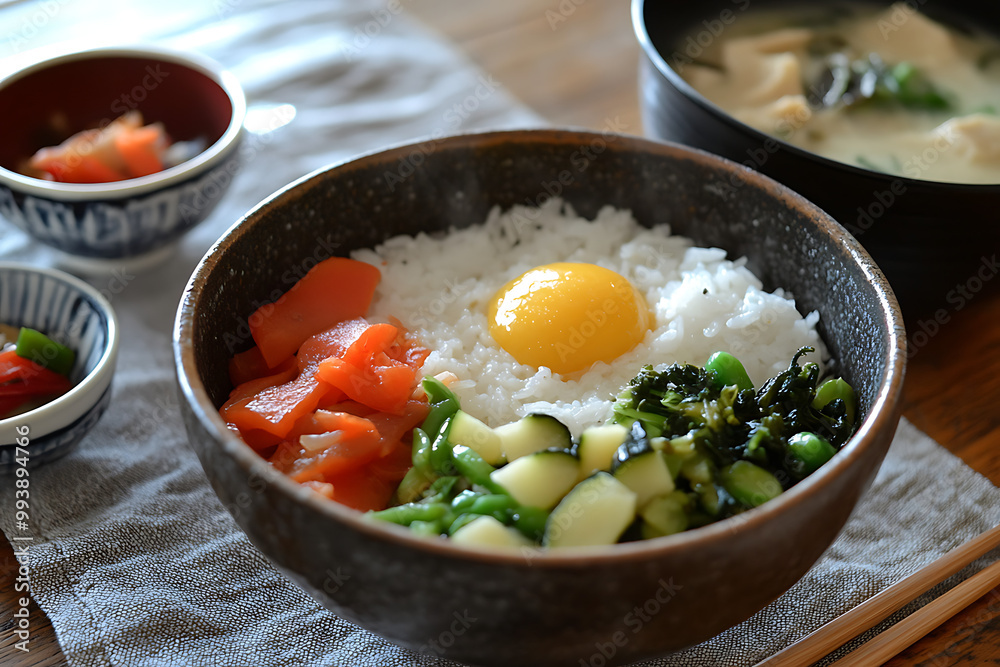 Simple Home-Cooked Meal: A modest yet nourishing meal made from basic ingredients like rice and vegetables, showing that nutritious food doesn’t require extravagance. Simple Home-Cooked Meal: A modest yet nourishing meal made from basic ingredients like rice and vegetables, showing that nutritious food doesn’t require extravagance.