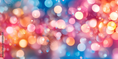 Colorful Bokeh Light Effect