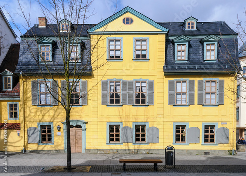 Wohnhaus von Friedrich Schiller, Weimar,Thüringen,Deutschland, Europa
