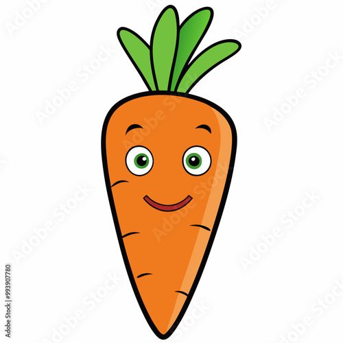 carrot cartoon character