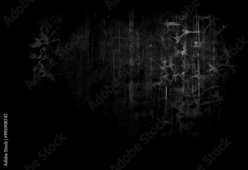 Black wall texture background, grainy texture background