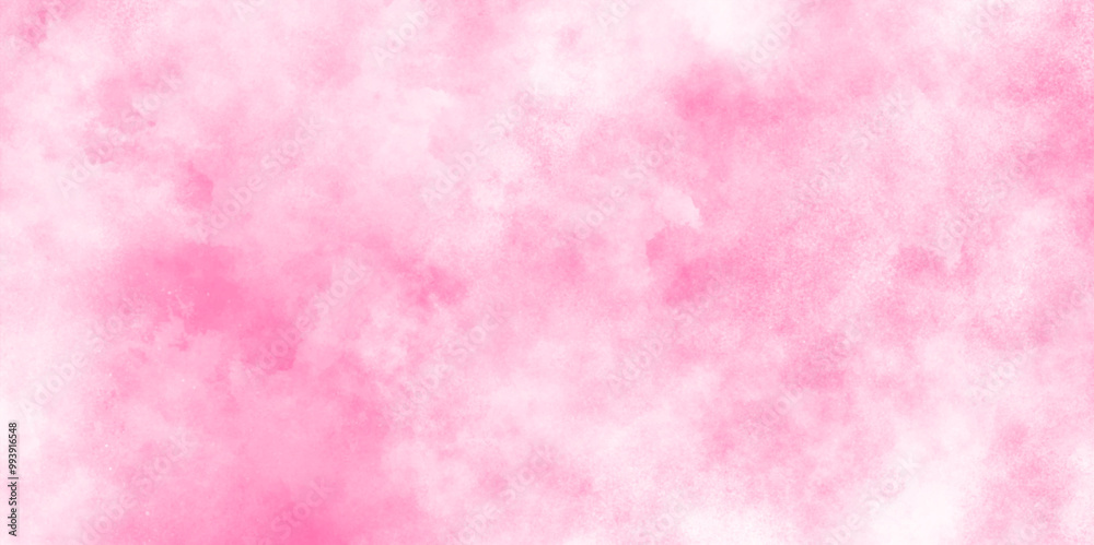 Smooth and bright abstract brush stroke acrylic watercolor background, Soft pink clouds texture with white tiny clouds, Beautiful and smooth soft blurred pink texture in center with blank. Smooth and bright abstract brush stroke acrylic watercolor background, Soft pink clouds texture with white tiny clouds, Beautiful and smooth soft blurred pink texture in center with blank.