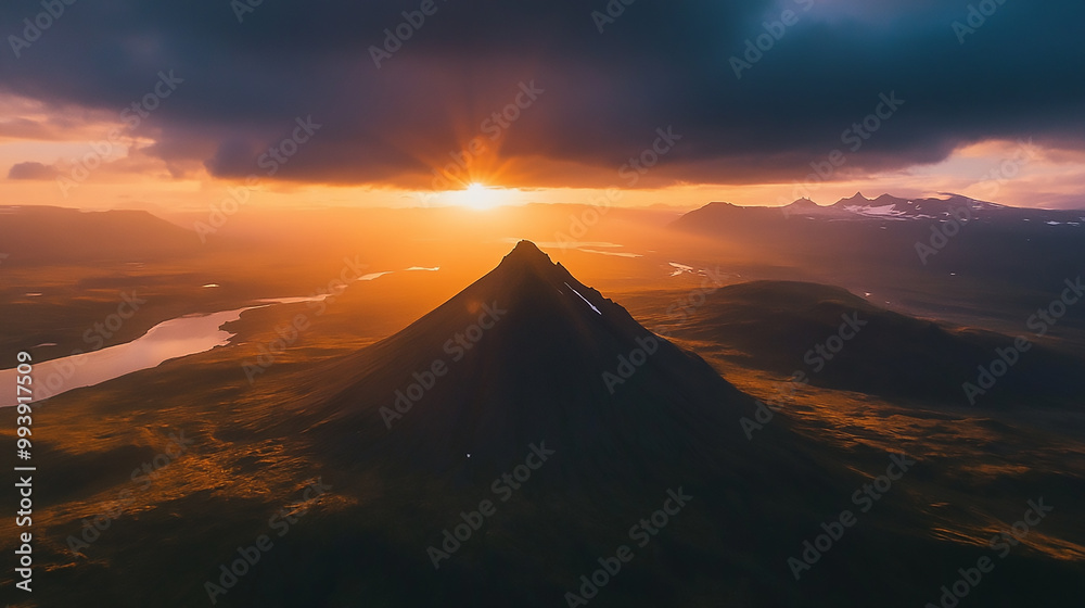 Peaceful sunrise over scenic mountain landscape with rolling hills and soft light.
Peaceful sunrise over scenic mountain landscape with rolling hills and soft light.