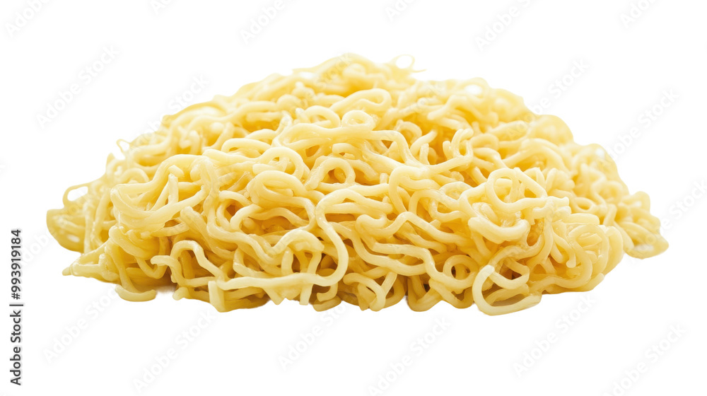 Isolated Italian Pasta on White Background