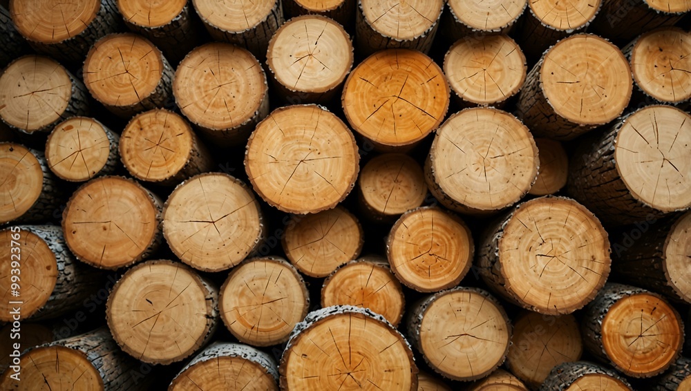 Stacked wooden logs for design inspiration. Stacked wooden logs for design inspiration.