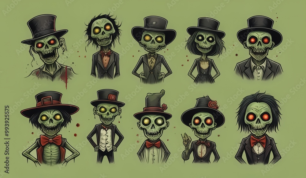 set of halloween monsters. set of monsters. set of monsters isolated on white. set of halloween zombie
set of halloween monsters. set of monsters. set of monsters isolated on white. set of halloween zombie