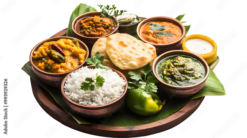 PNG Traditional South Indian meal