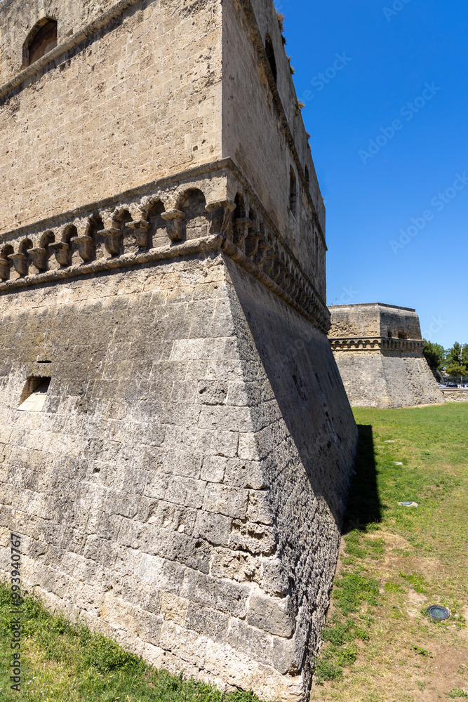 Medieval Norman-Swabian Castle (Castello Normanno-Svevo), Bari, Italy, Apulia