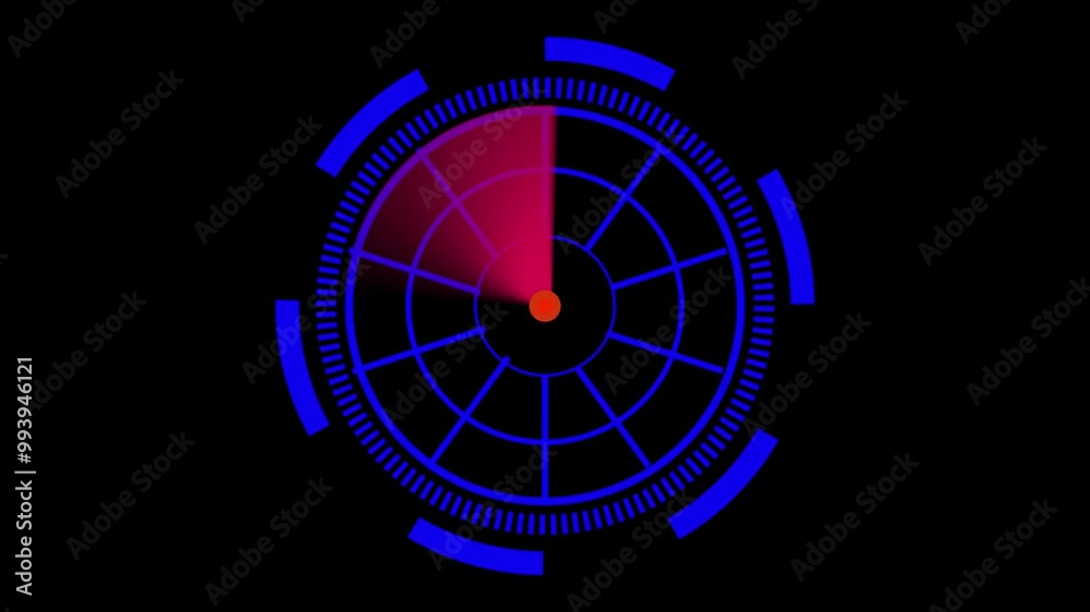 Color Rader searching animation Color Rader searching animation