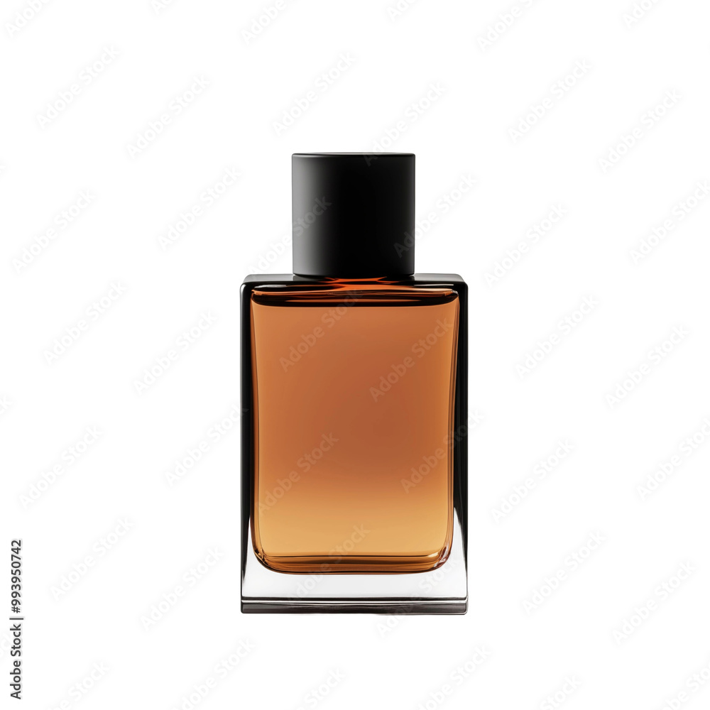 An elegant perfume bottle, distinguished by its elegant shape and luxurious appeal. An elegant perfume bottle, distinguished by its elegant shape and luxurious appeal.