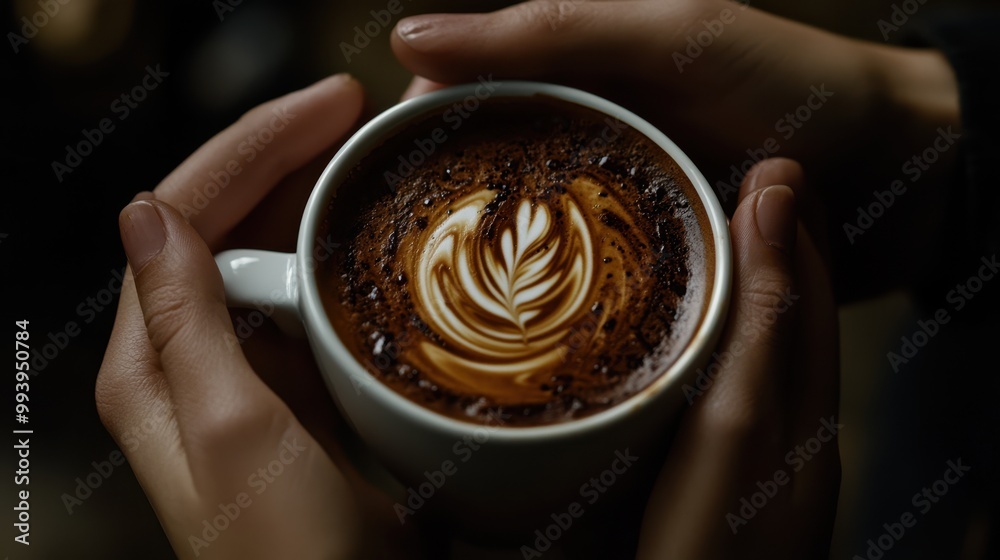 The Coffee Cup in Hands The Coffee Cup in Hands