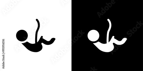 Embryo Child icon set vector illustration