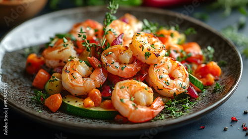 Decadent Shrimp Platter: A Culinary Extravaganza photo