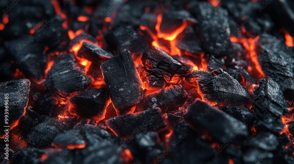 The Glowing Hot Charcoal The Glowing Hot Charcoal