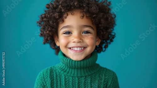 The Smiling Child in Sweater.