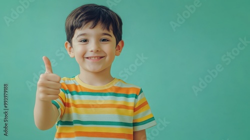 The Happy Boy with Thumb