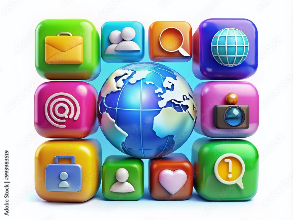 Communication Linear Icon Symbolizing Connection, Dialogue, and Information Exchange Concept Design Communication Linear Icon Symbolizing Connection, Dialogue, and Information Exchange Concept Design