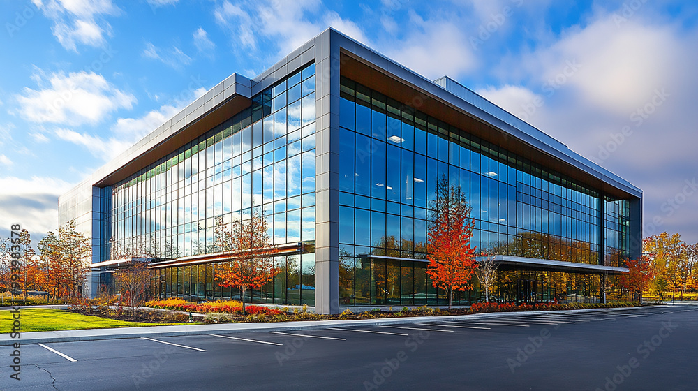 Obraz premium A photorealistic image of a building that doesnt exist, defying the laws of physics.