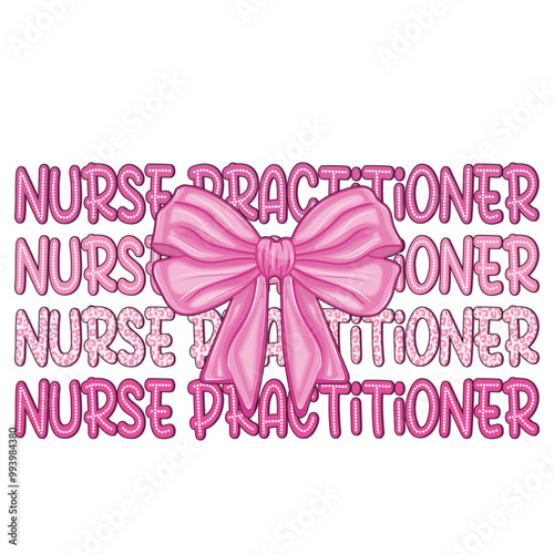Coquette Bow Nurse practitioner svg png,Nurse practitioner svg png, Coquette Dalmatian dots bow svg png, nursing svg, nurse png svg, nurse life svg, Retro Vintage svg, race,Nurse practitioner svg png
