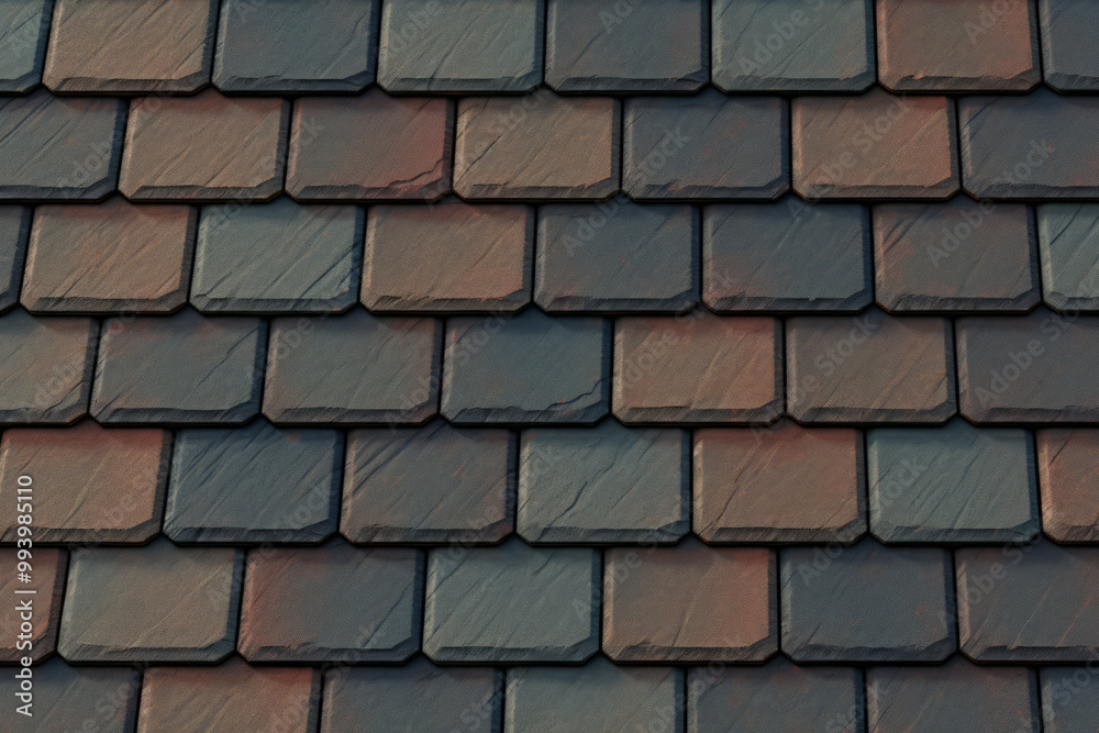 Processed collage of slate roof tiles surface texture. Background for banner, backdrop or texture Processed collage of slate roof tiles surface texture. Background for banner, backdrop or texture