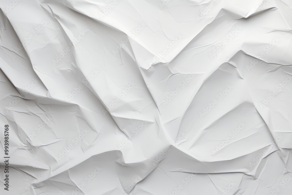 Processed collage of crumpled white paper sheet texture. Background for banner, backdrop or texture Processed collage of crumpled white paper sheet texture. Background for banner, backdrop or texture