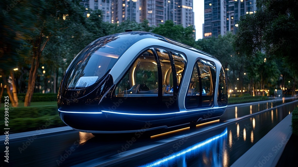 Futuristic Autonomous Transport in Urban Environment Futuristic Autonomous Transport in Urban Environment