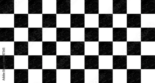 black and white marble texture chess board