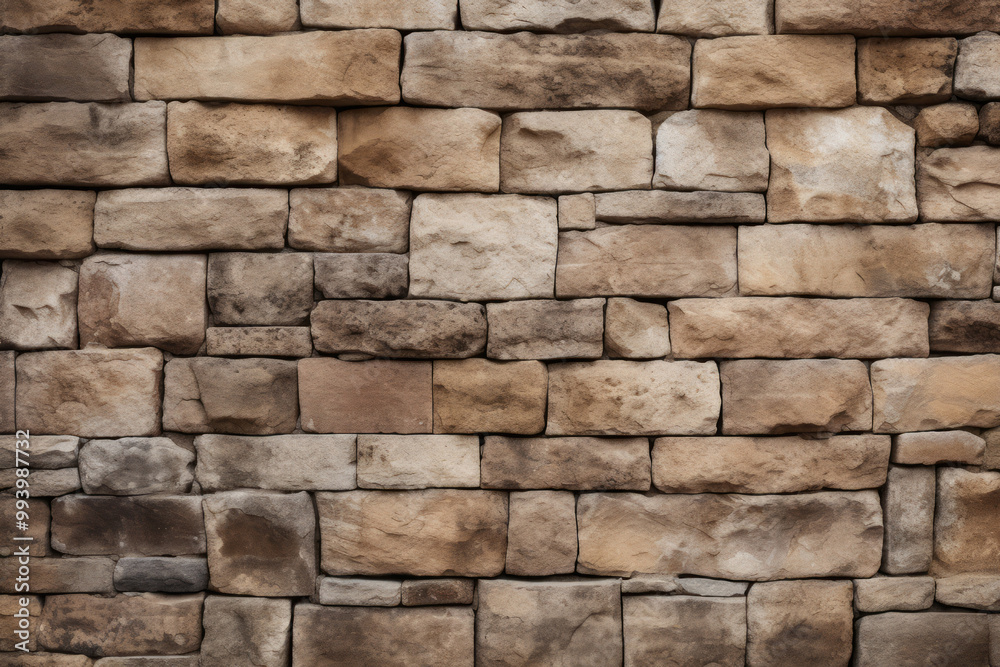 Processed collage of old ancient sand block wall texture in daylight. Background for banner Processed collage of old ancient sand block wall texture in daylight. Background for banner