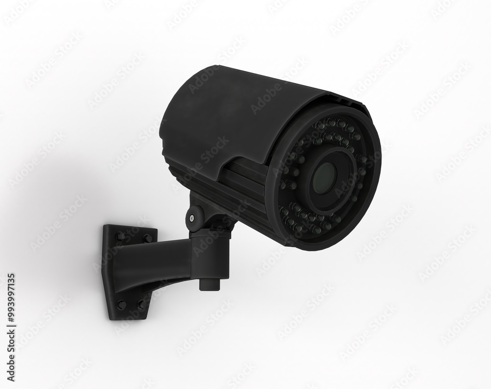 Security camera isolated on white background with clipping paths
Security camera isolated on white background with clipping paths
