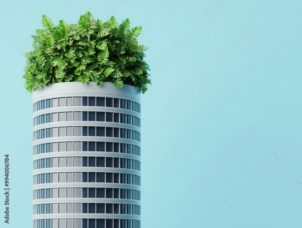 Energy Efficient Skyscraper Rainwater Harvesting photo