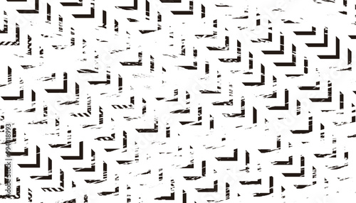 Grunge sharp arrows pattern for background and jersey design. Easily resized and recoloured at your discretion. Fully editable vector element. Vector Format Illustration 