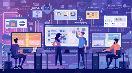 A comparison of software testing methods, including unit testing, integration testing, and end-to-end testing. photo