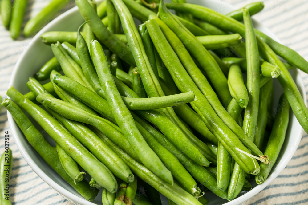 Raw Organic French Green Beans Raw Organic French Green Beans