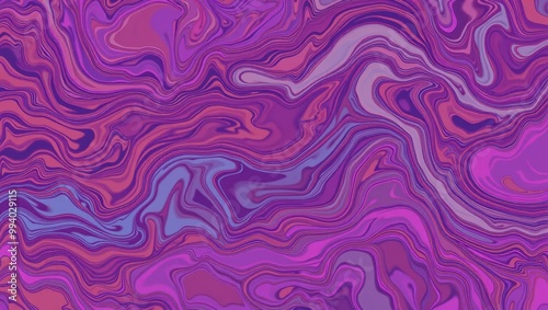 Abstract Purple and Pink Swirling Marble Pattern Background