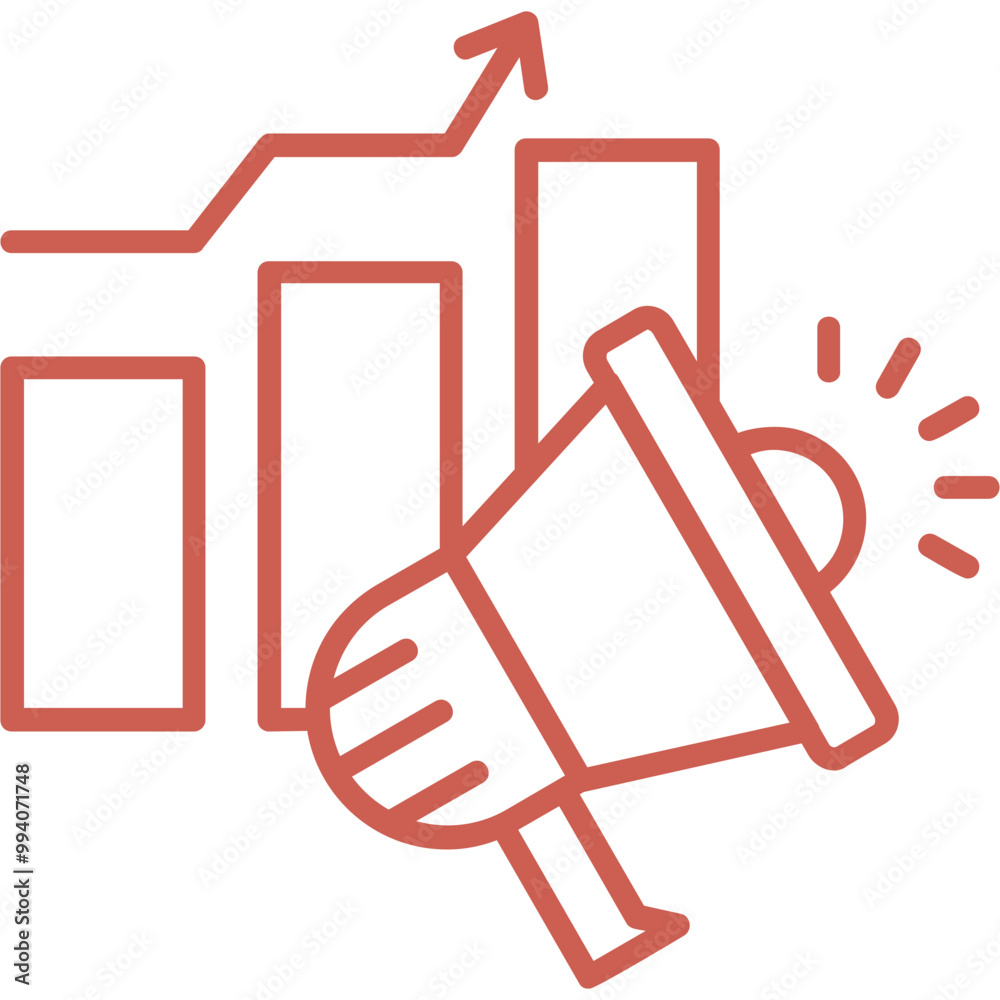 Trend Vector Icon Design Trend Vector Icon Design