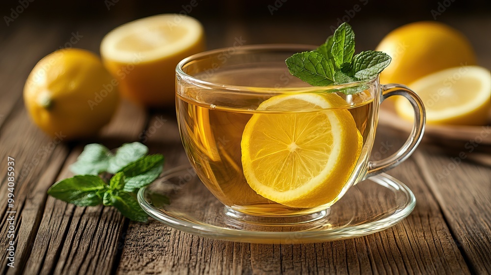 Refreshing Lemon Tea with Mint Refreshing Lemon Tea with Mint