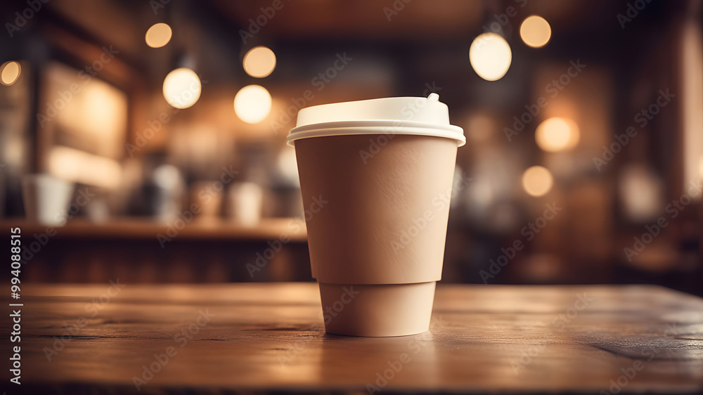 Coffee Break in a Cozy Cafe - Perfect Morning Cup Coffee Break in a Cozy Cafe - Perfect Morning Cup