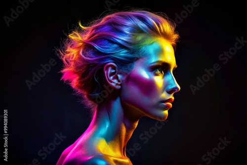 Elegant Black Background for Posters, Presentations, and Graphic Design Projects or Artwork Display