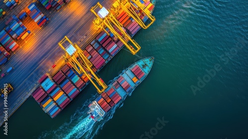 The Cargo Ship at Dock